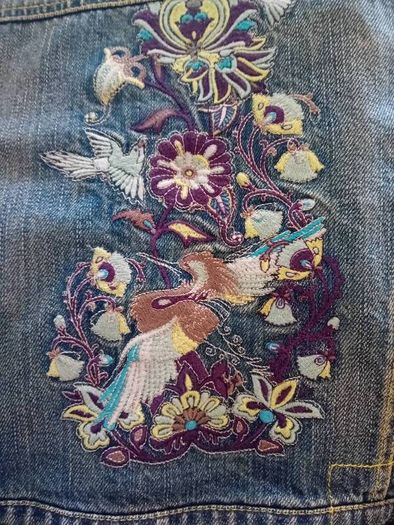ladies denim jacket. Size 10. Miss Selfridge. Fitted