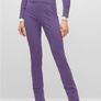 HUGO BOSS Women's Pants C_eysa Jersey Trousers, purple, purple, size M Image 3