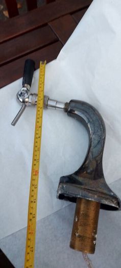 beer tap,with mount ,used condition, see pictures,,sold as is ,buyer collects or pays postage thank you