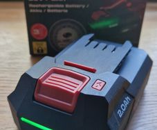 Parkside 20V battery and charger