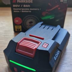 Parkside 20V battery and charger