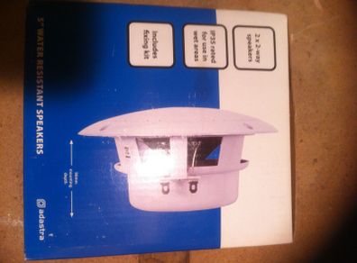 Speakers for Bathroom or Boat.ect