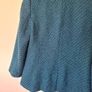 Per una acrylic coat size 16 ptp 22" green button up in excellent condition Image 9