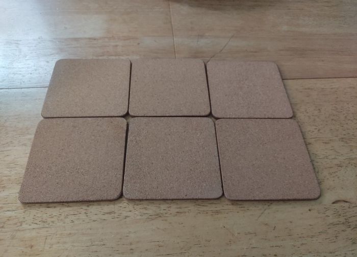 6 Coasters - Almost New - one month old