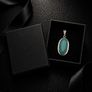Vintage 925 Sterling Silver & Amazonite Pendant Image 2