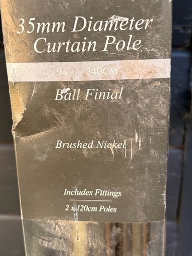 Curtain Pole x2