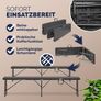 Set of 2 Foldable Picnic & Camping Benches Image 3