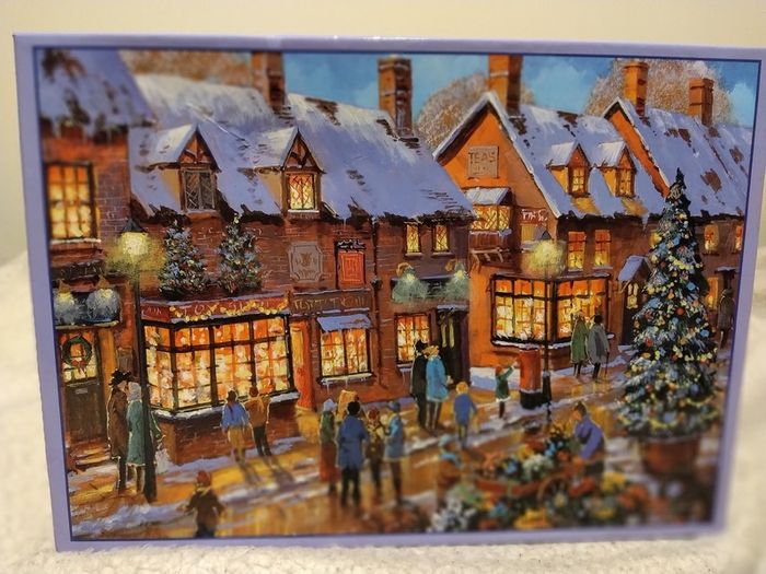 Christmas Street Scene Jigsaw Puzzle