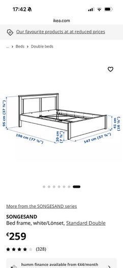Double bed