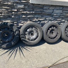 Steel wheels with tyres for sale