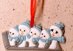 Christmas tree decorations- 3styles snowman