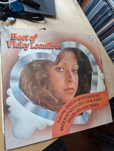 Best  Of Vicky Leandros- Lp- Irish Only Release