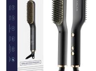 main image for ad Hair Comb Brush Beard Straightener Multifunctional Hair Straightening Comb Hair Curler Quick Beard Hair Styler EU Plug
