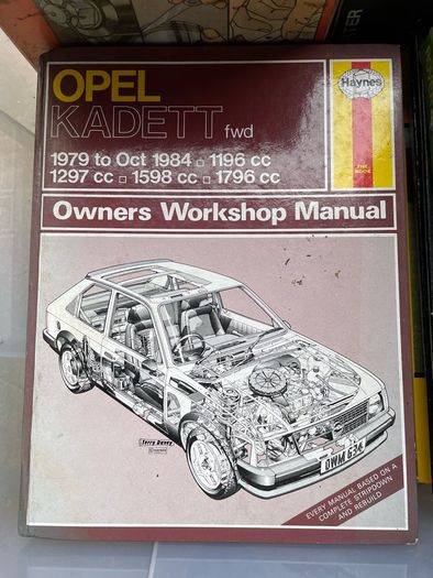 Haynes Manual: 79-84 Opel Kadett FWD incl: GTE