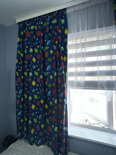 Space Bedroom Curtains