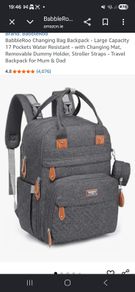 Babbleroo changing bag backpack