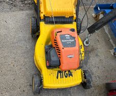 stiga petrol lawnmower