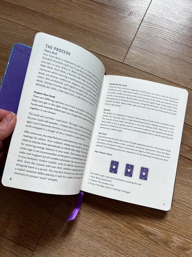 notebook tarot journal