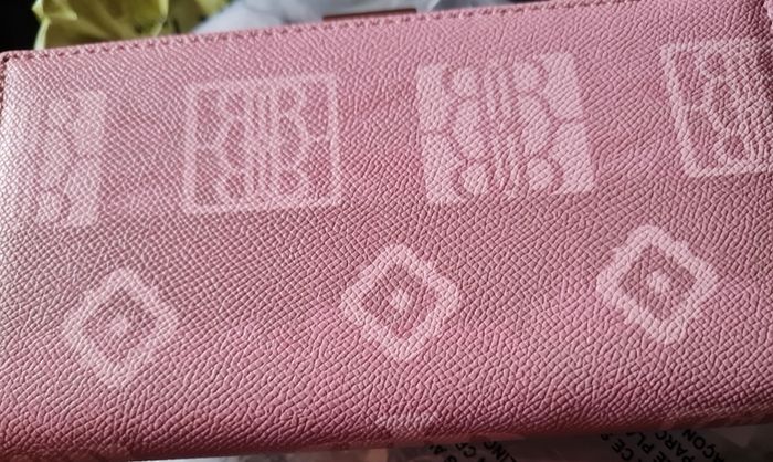 River island pink ombre purse