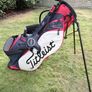 Titleist Players 4 Stadry Stand Bag Navy/White/Red Image 3