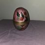 Cloisonne Brass Egg Trinket Box Image 5