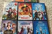 Huge Disney &amp; Pixar DVD Movie Bundle - 8 Films!