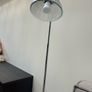 Modern Floor Lamp with reeded glass shade Image 7