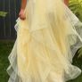 Dani's closet yellow (lemon) debs dress Image 2
