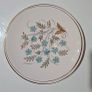 Vintage Pastel Pink Fine Bone China Blue Star Teacup Trio Set Image 8