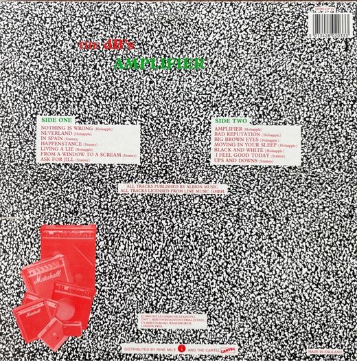 The DB's - Amplifier. Epic jangle pop from the acclaimed American alternative rock and power pop group featuring  Chris Stamey. Mint. Bargain.