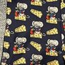 Vintage Mouse and Cheese Silk Tie Image 2