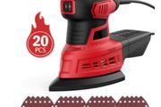 BRAND NEW 200W Mouse Sander 1.6A 12500RPM Sander With 20Pcs Sanding Papers Power Tools For Polishing Small Areas Refinishing Paint
