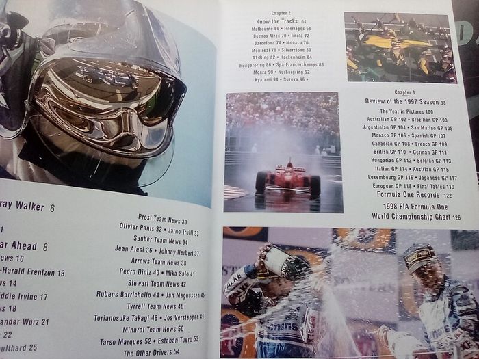 Two F1 Books: 1998 & 1999 guides