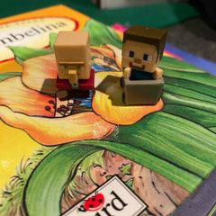 minecraft mini fig guys x2