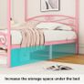 Bed Frame King Size with Ornate European Style Headboard & Footboard Image 4