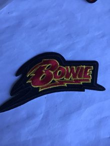 David Bowie  sew on patch