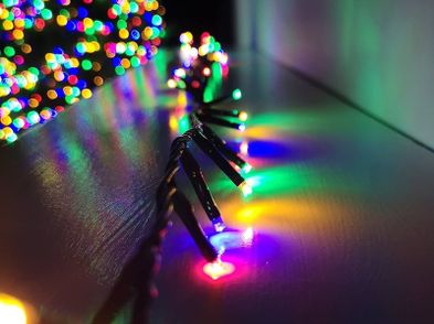 1000 Led Multi Action Christmas Treebrights Multi Colour Tree Lights ...