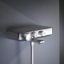 GROHE Grohtherm Smartcontrol Thermostatic Bath/Shower Mixer 1/2" Chrome 34718000 Image 2