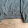 Reebok Classic Grey Half Zip Sweatshirt Big Back Logo Size M Image 5