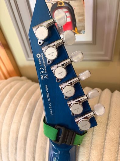 Esp Ltd Mh1000nt - Black Ocean (emg / Gotoh Upgrades)