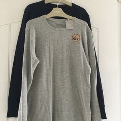 New 2 Pack of Next Boy's Long Sleeve Tops Age 12 Years