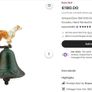 Vintage door bell with a dog figurine Image 5