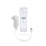 Wireless Remote Controller Motion Plus and Nunchuk for Nintendo Wii / Wii U - White Image 5