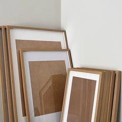 oak photo frame