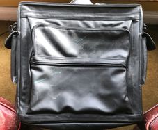 Vintage retro word processor computer case