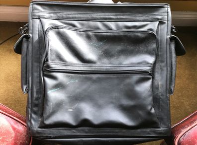 Vintage retro word processor computer case