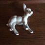 Beautiful Vintage Grey Donkey Ornament Image 4