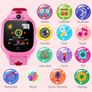 Kids Smart Watch Digital Camera Watch with Games Music Player,Pedometer Step Count, FM Radios, Flashlights and 1.5 inch Touch LCD for Boys Girls Birthday Pink Image 2