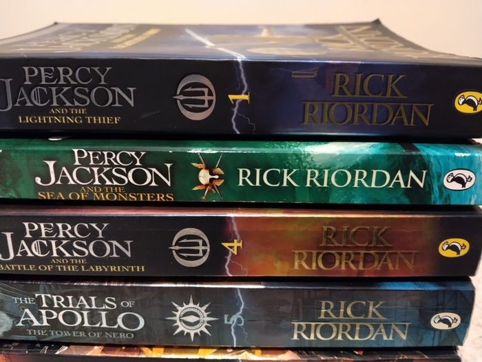 Rick Riordan Percy jackson books