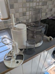 Parts from a kenwood food processor